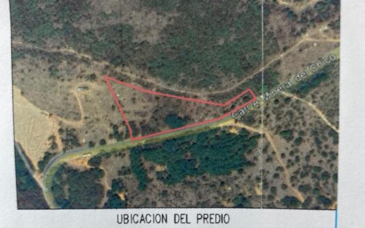 TERRENO CARRETERA MINERAL DEL CHICO, IDEAL PARA INVERSIÓN